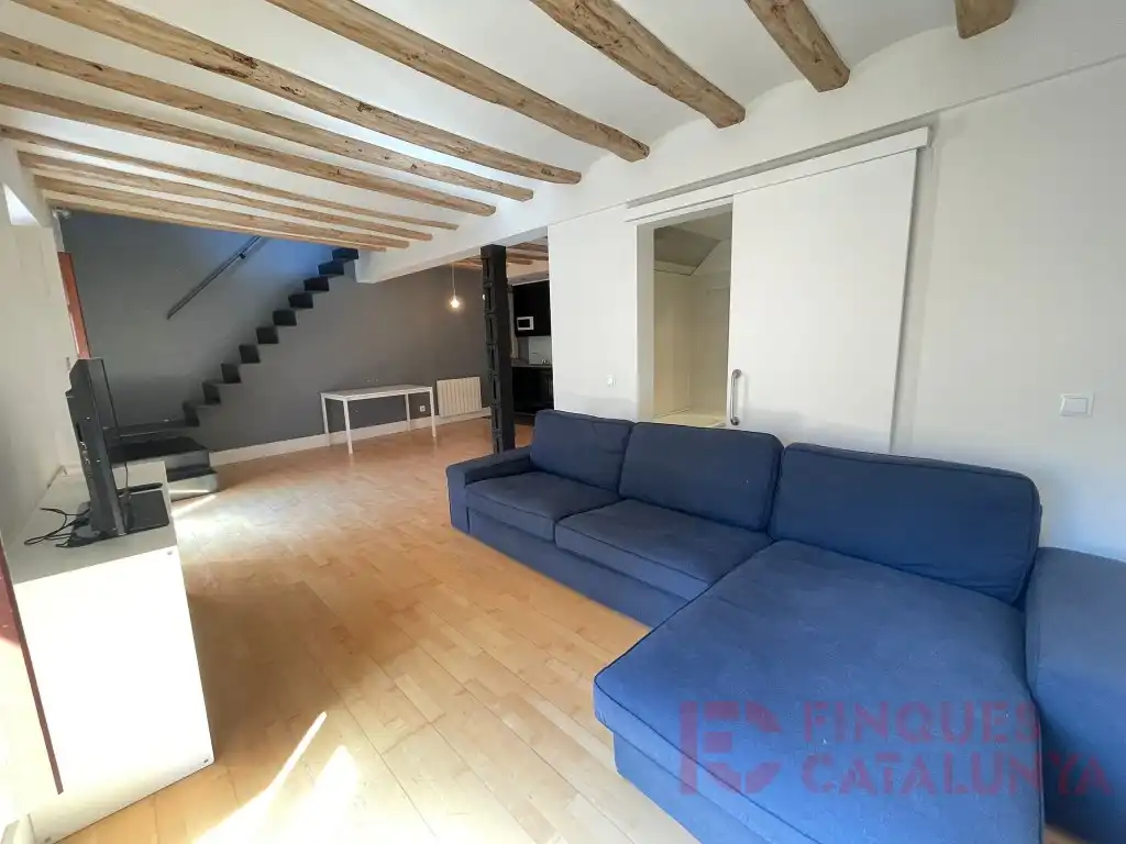 Sala d'estar de Dúplex en venda en Girona