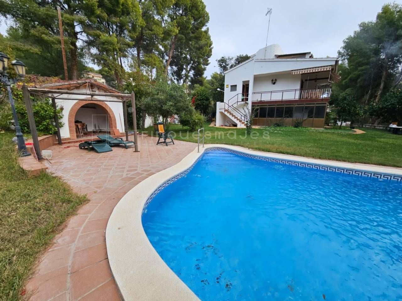 Swimming pool of House or chalet for sale in Castelldefels  with Air Conditioner, Heating and Private garden