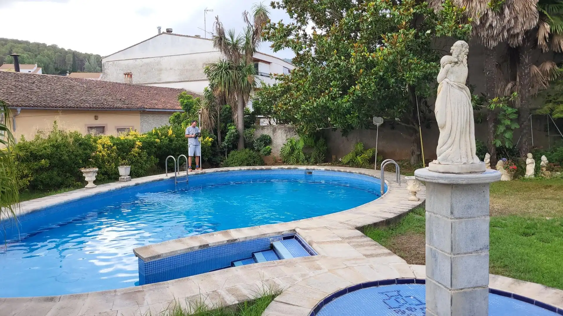 Piscina de Casa o xalet en venda en Atzeneta d'Albaida amb Terrassa, Traster i Piscina