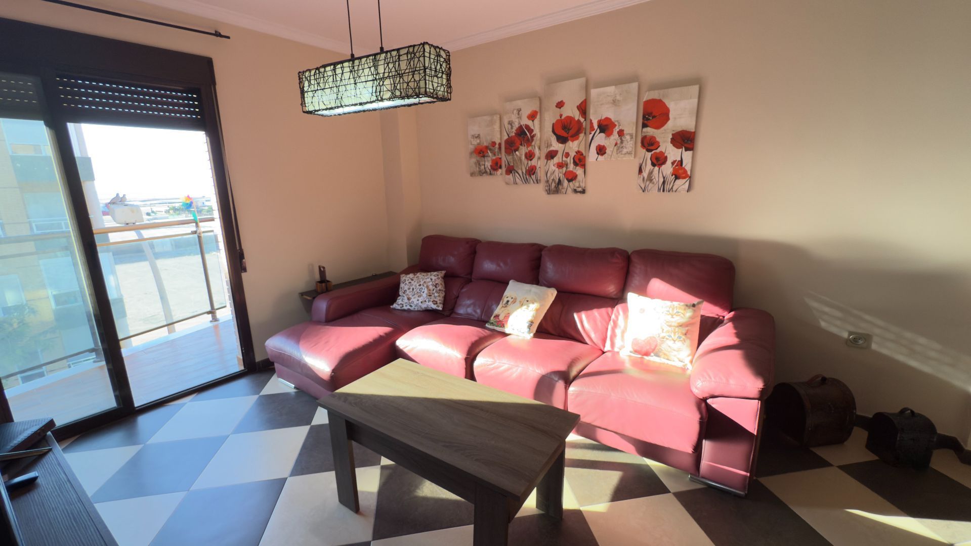 Living room of Flat for sale in Adra  with Air Conditioner, Heating and Terrace