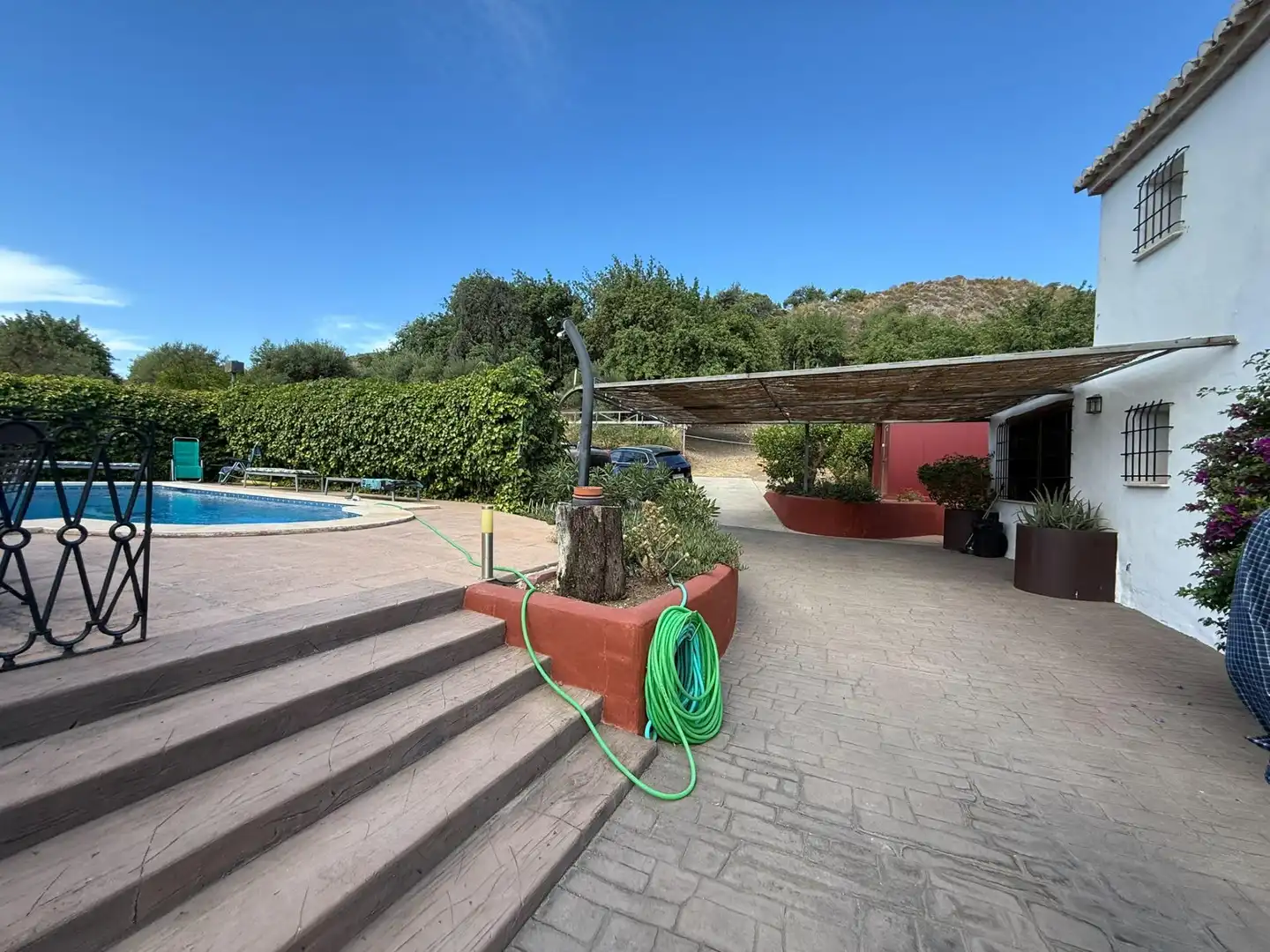 Piscina de Finca rústica en venda en Álora amb Aire condicionat, Calefacció i Terrassa