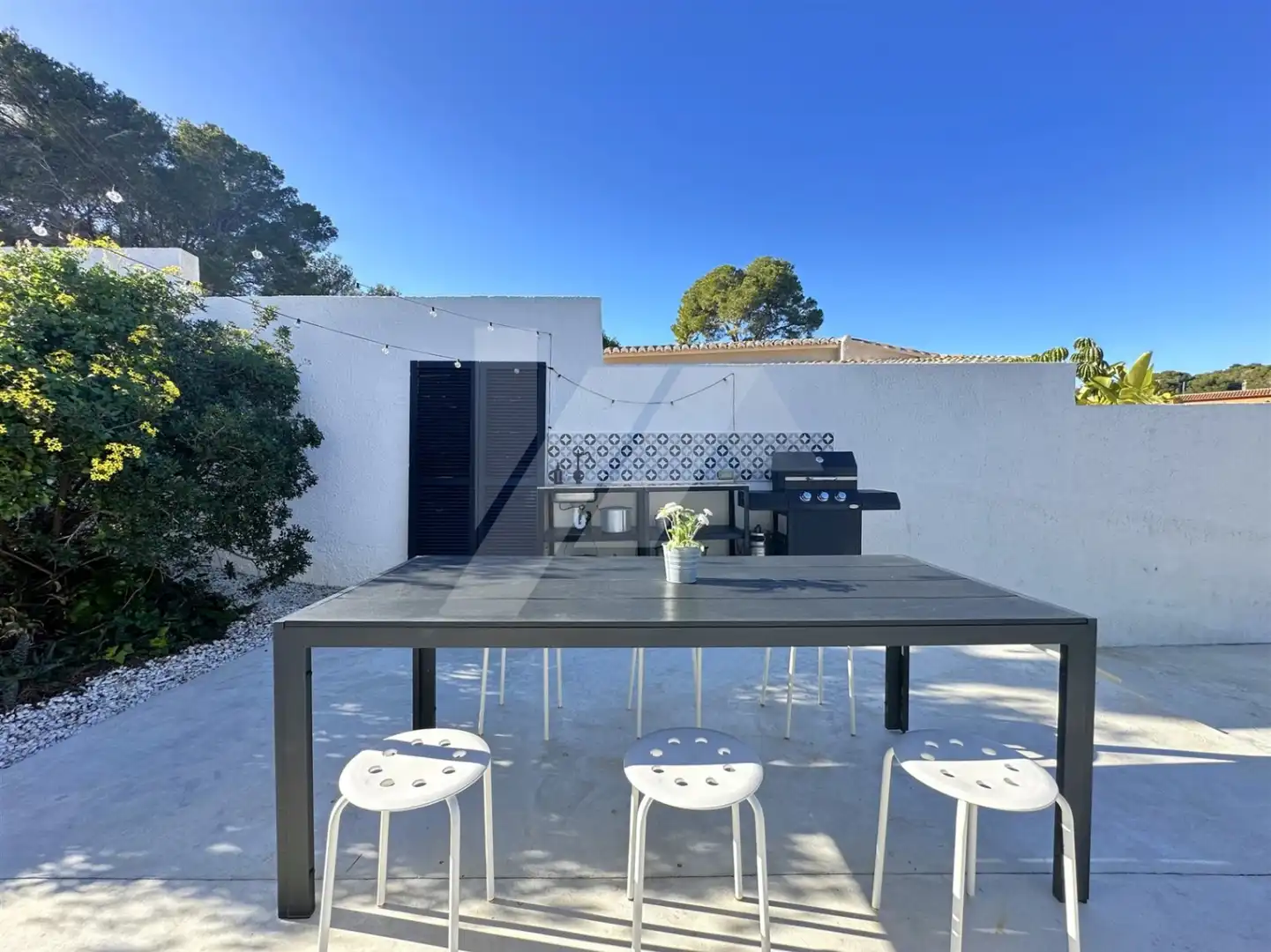 Terraza de Casa o chalet en venta en Moraira con Aire acondicionado, Calefacción y Jardín privado