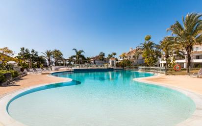 Swimming pool of Apartment for sale in Marbella  with Air Conditioner, Terrace and Swimming Pool