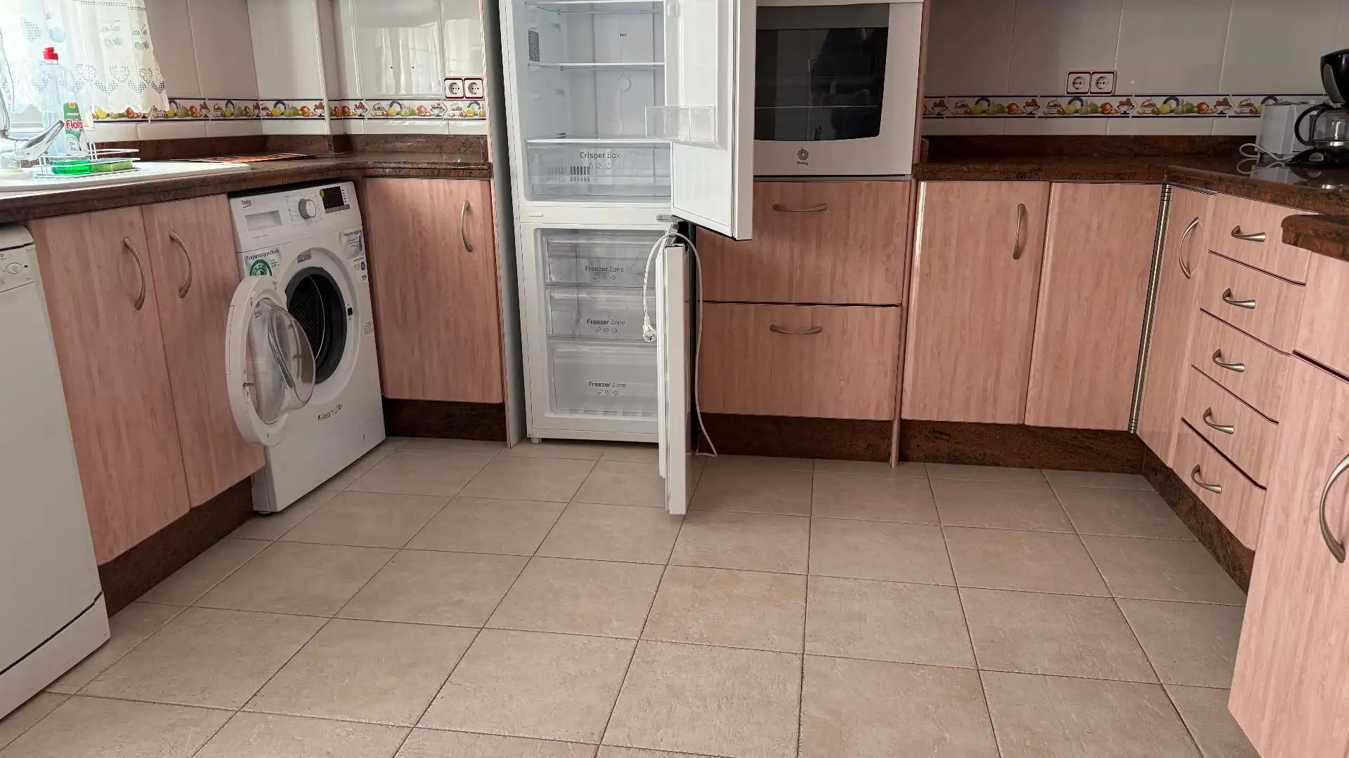 Cocina de Piso de alquiler en Albacete con Aire acondicionado, Calefacción y Terraza