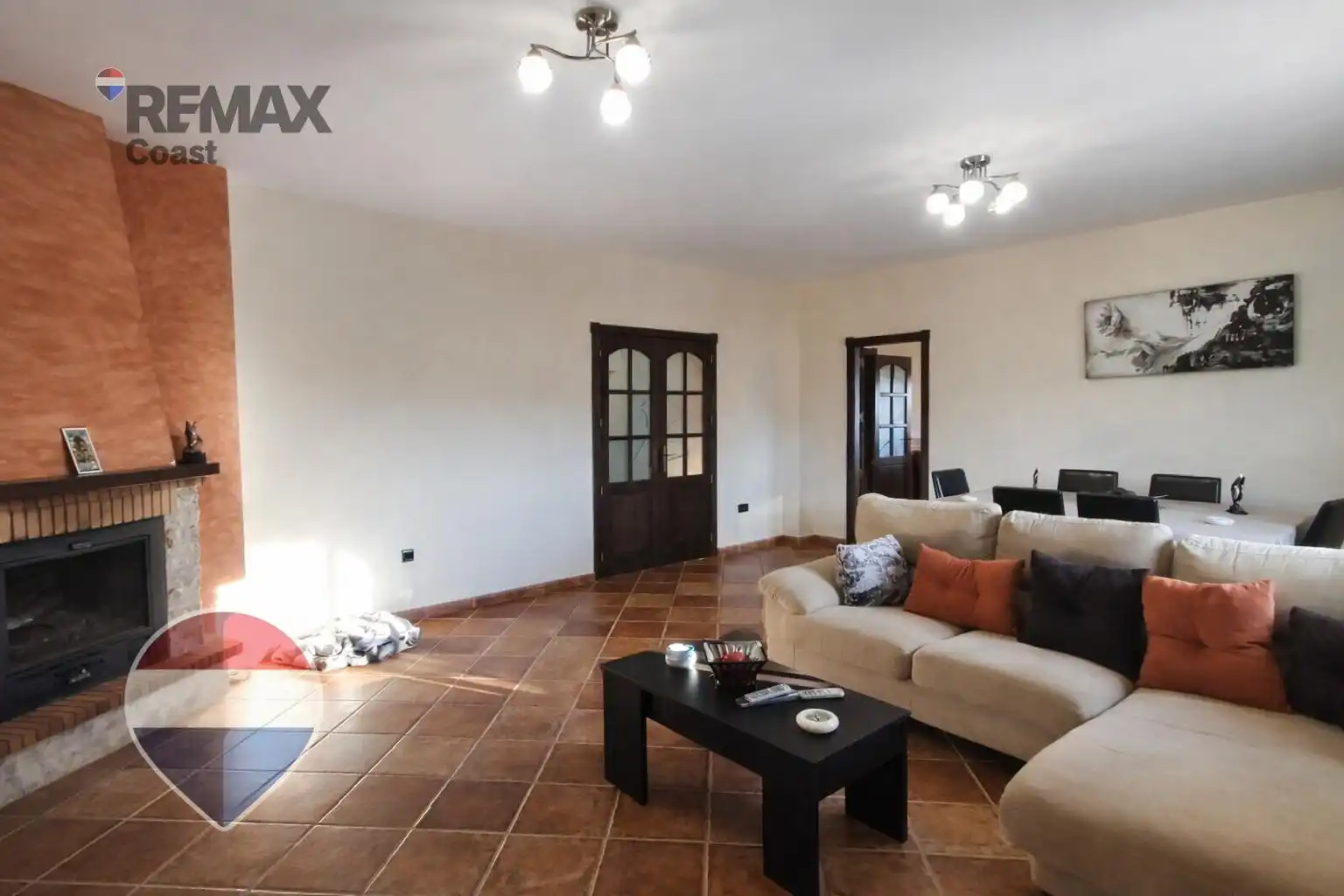 Living room of Houses for rent in Rincón de la Victoria  with Air Conditioner, Heating and Private garden