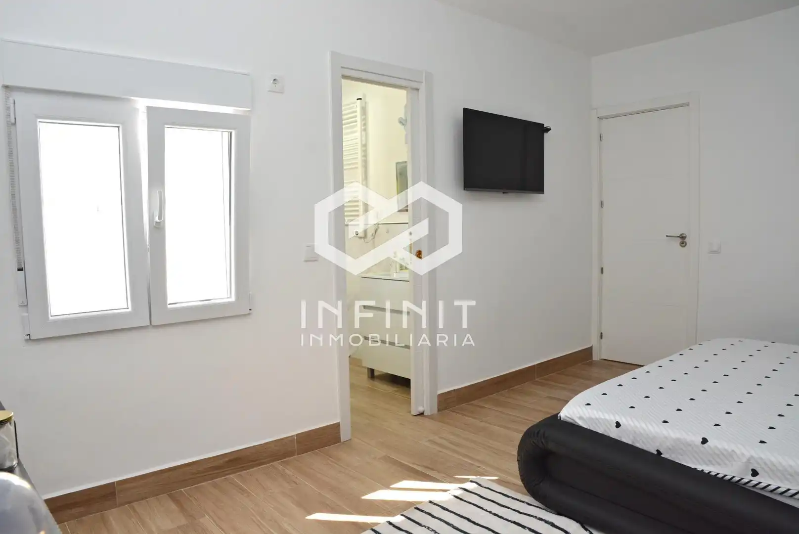 Bedroom of Houses for sale in Mazuecos  with Air Conditioner and Balcony