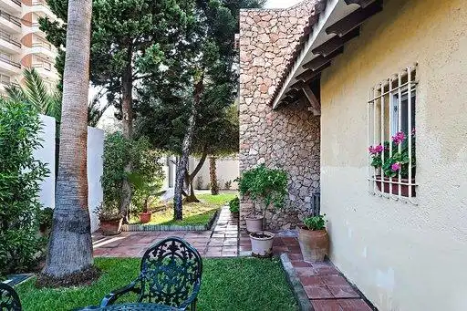 Garden of Houses for sale in Roquetas de Mar  with Air Conditioner, Private garden and Terrace