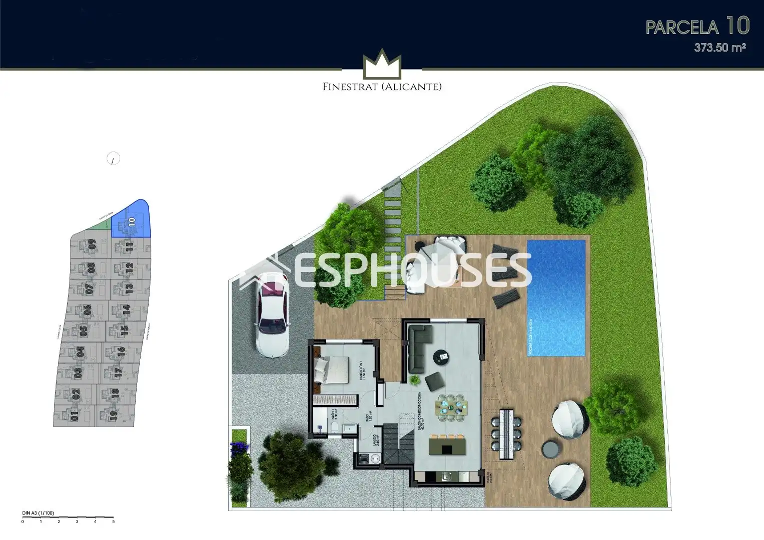 Detached house with terrace for sale in Finestrat Pueblo, imagen 4