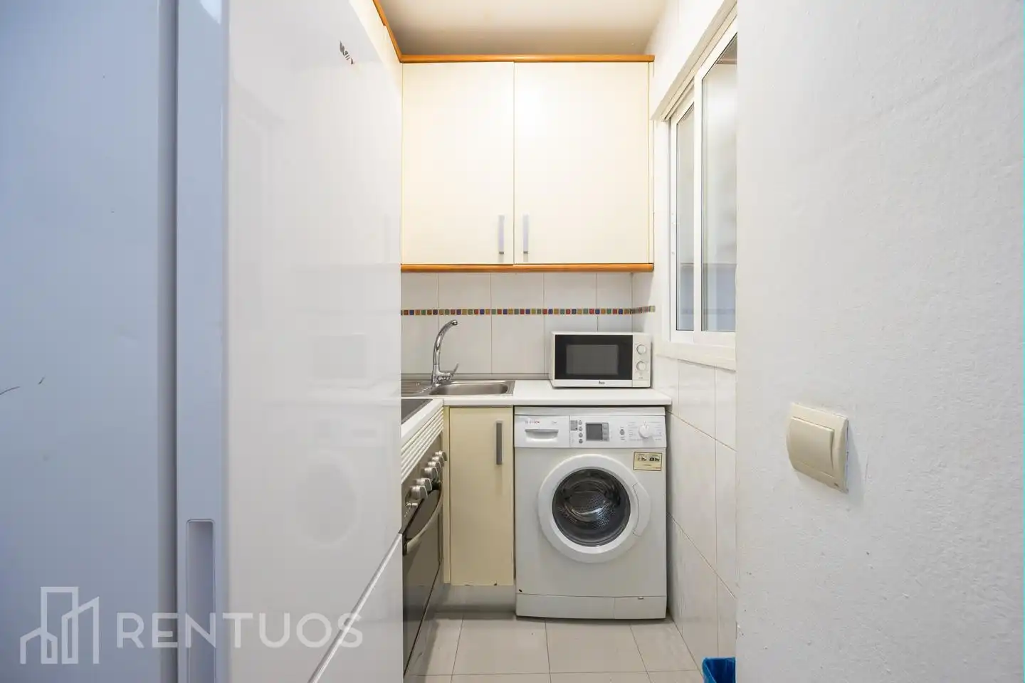 Kitchen of Study for rent in Madrid  with Furnished