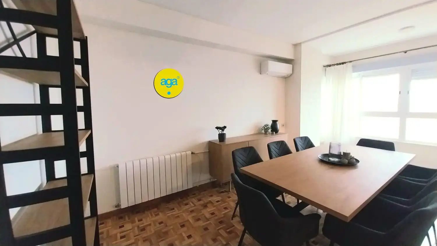 Comedor de Piso de alquiler en Jaén con Aire acondicionado, Calefacción y Parquet