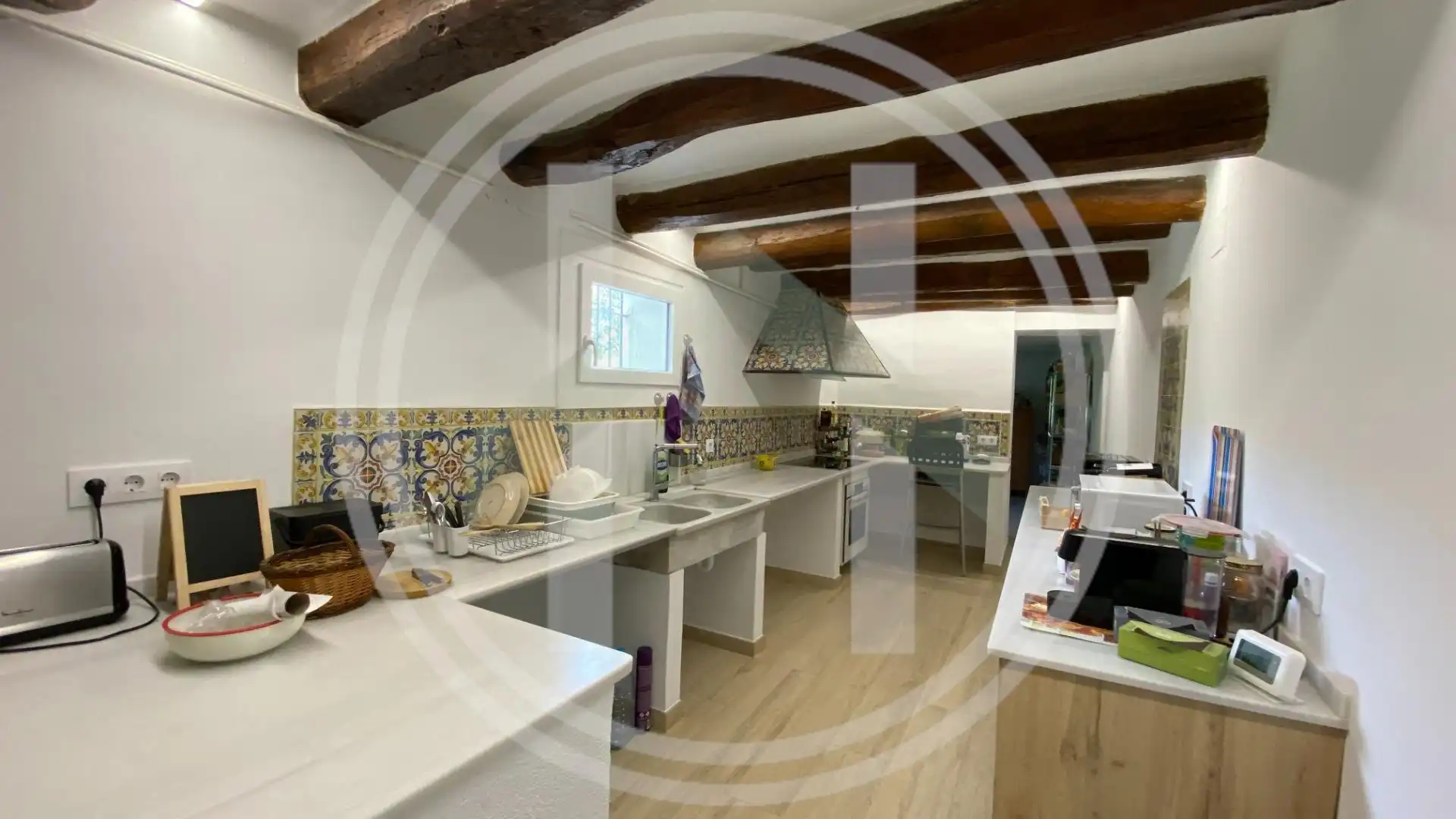 Cocina de Casa o chalet en venta en Sant Antoni de Vilamajor con Jardín privado, Terraza y Trastero