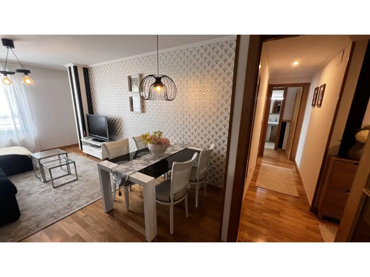 Esszimmer von Wohnung zum Verkauf in Medina de Pomar mit Heizung, Abstellraum und Möbliert