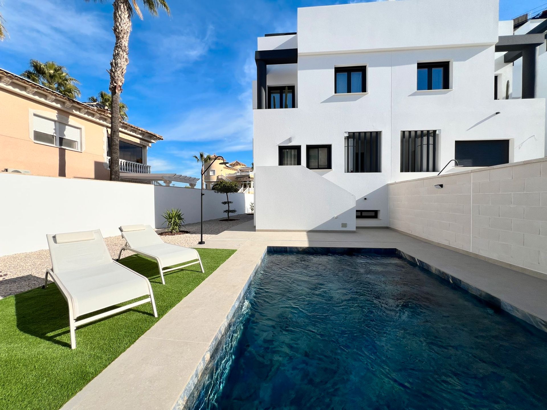 Swimming pool of Single-family semi-detached for sale in Benferri  with Air Conditioner and Swimming Pool