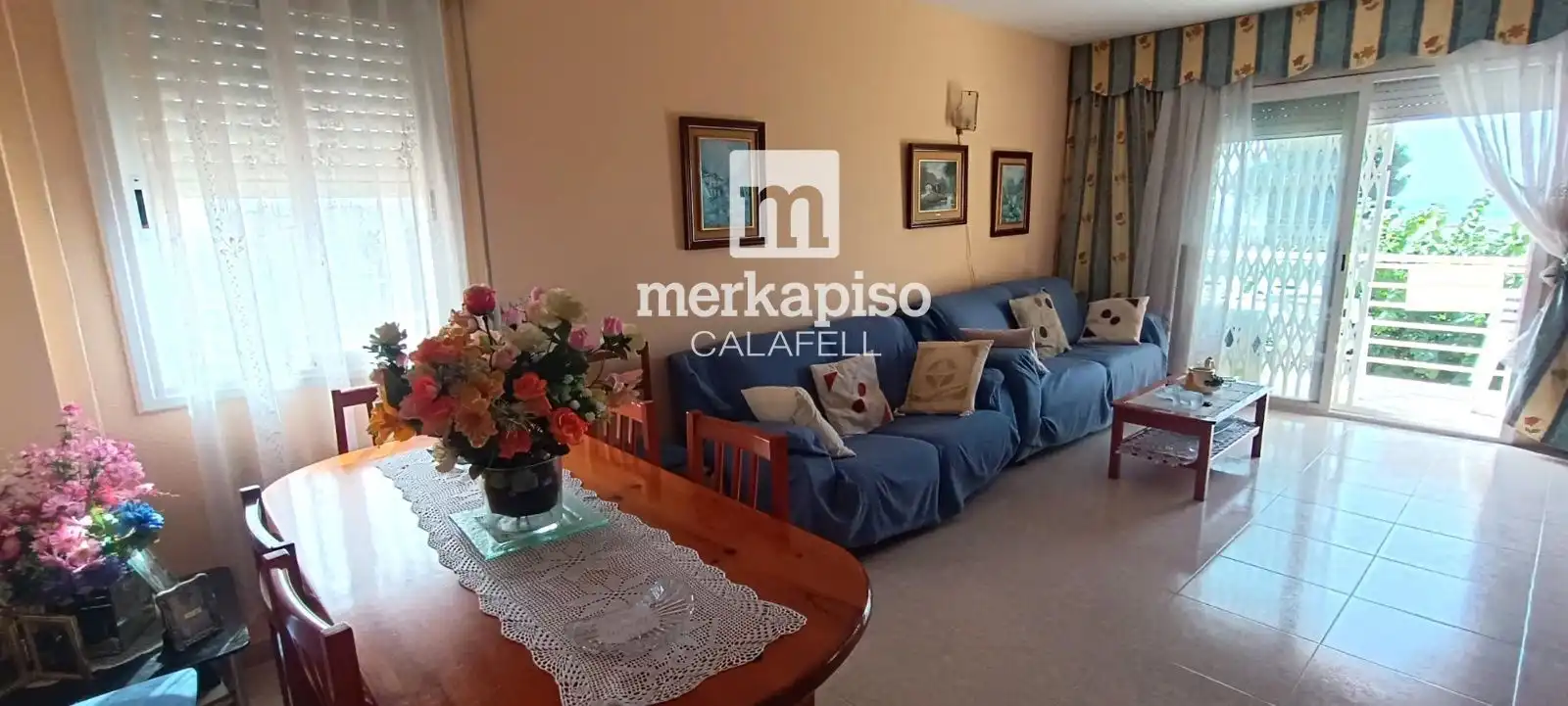 Sala de estar de Piso en venta en Cunit con Aire acondicionado, Calefacción y Terraza