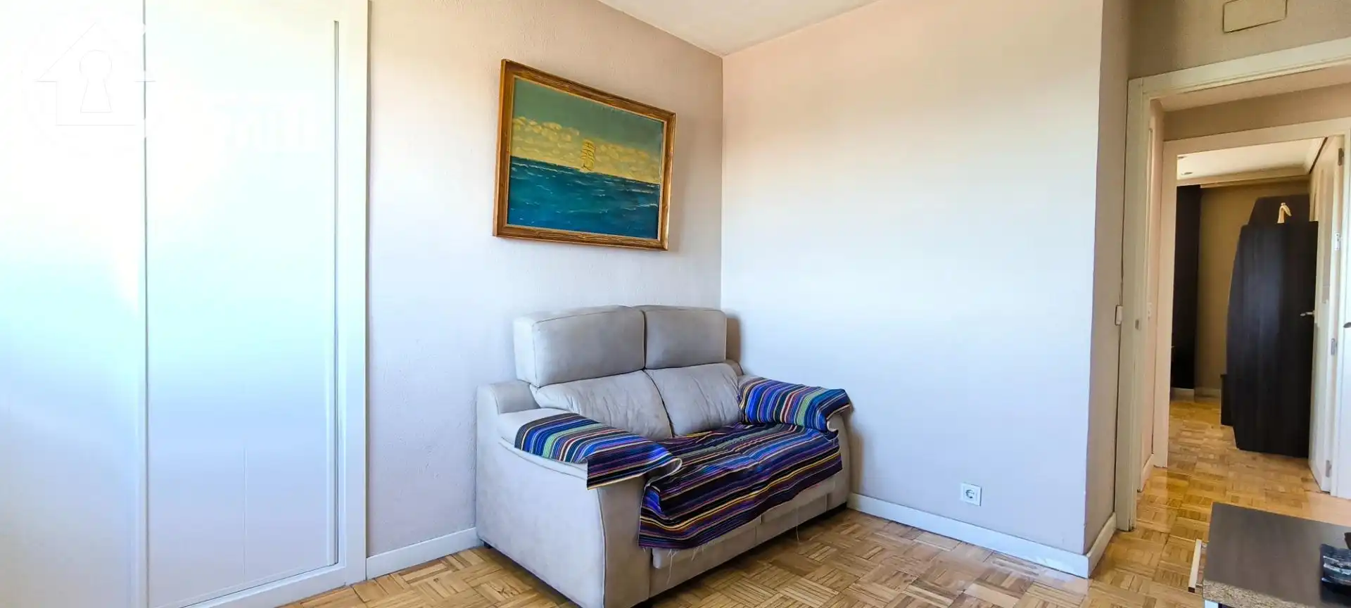 Sala de estar de Piso en venta en Madrid con Aire acondicionado, Calefacción y Parquet