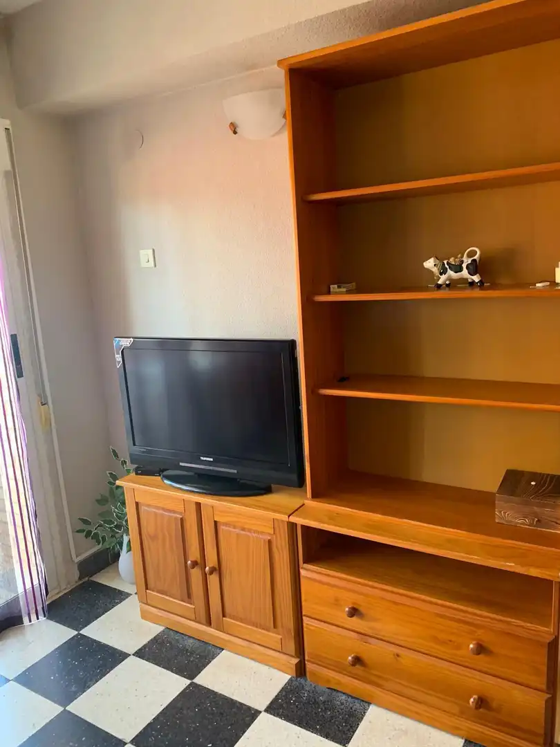 Sala de estar de Apartamento de alquiler en Cartagena con Aire acondicionado, Terraza y Amueblado