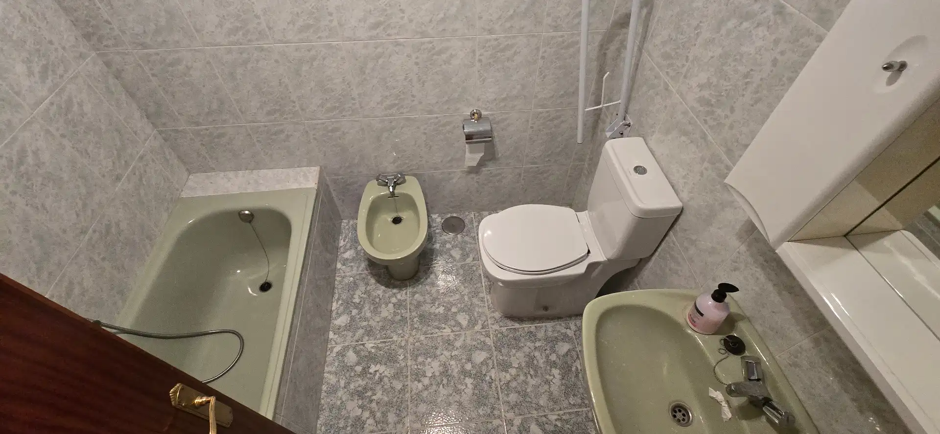 Badezimmer von Wohnung zur Miete in Villacastín mit Heizung, Möbliert und Ofen