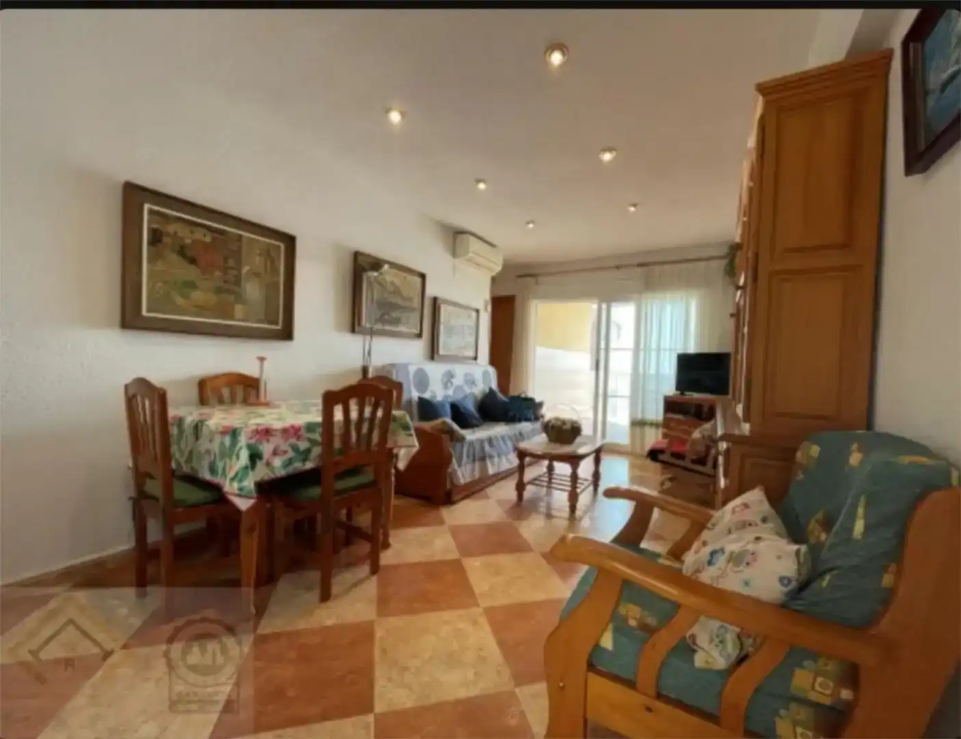 Living room of Flat for sale in Benidorm  with Air Conditioner and Balcony