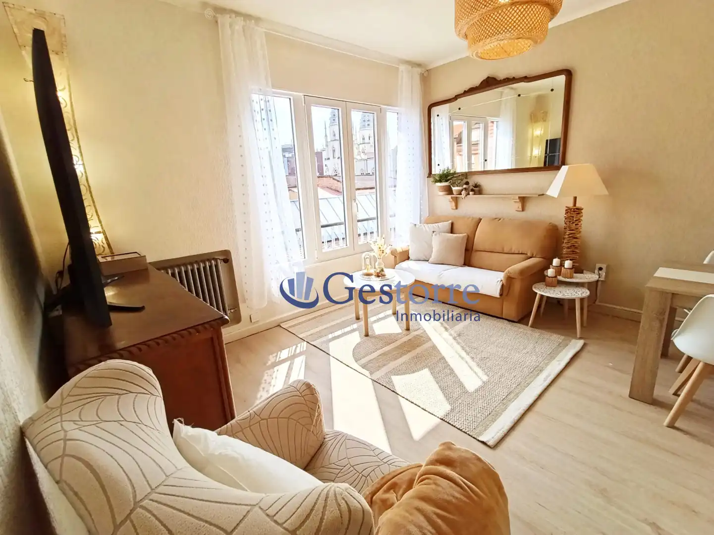 Living room of Flat for sale in Langreo  with Heating and Storage room