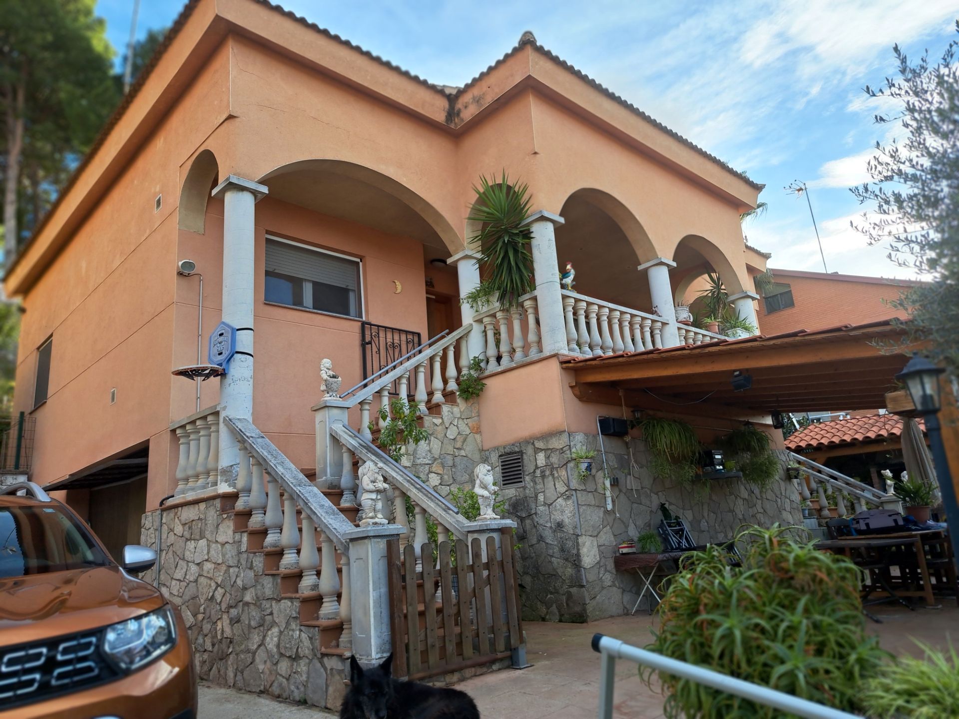 Exterior view of House or chalet for sale in Piera  with Heating, Private garden and Swimming Pool