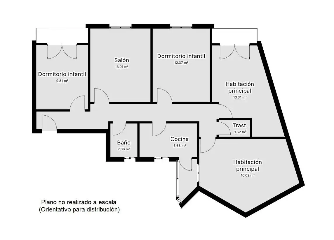 Piso en venta en Granada con Aire acondicionado, Calefacción y Terraza