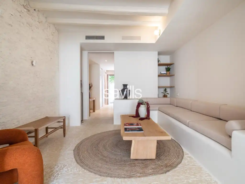 Sala de estar de Casa o chalet en venta en Sant Martí