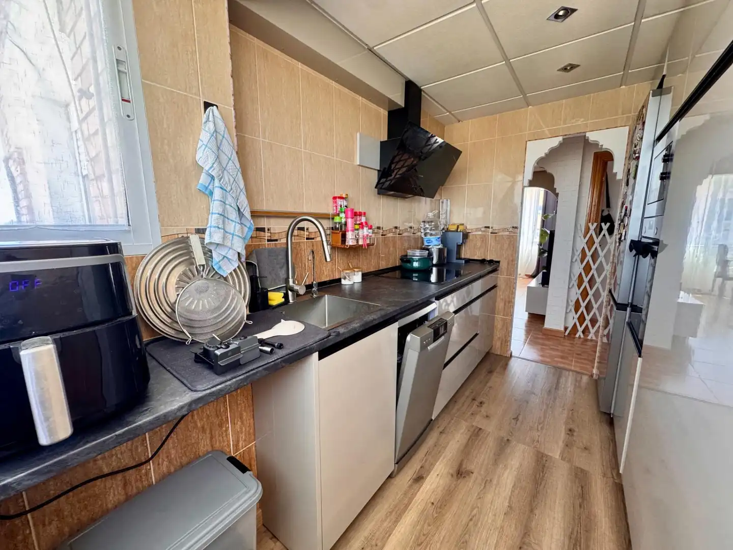 Cocina de Piso en venta en San Vicente del Raspeig / Sant Vicent del Raspeig con Aire acondicionado y Amueblado