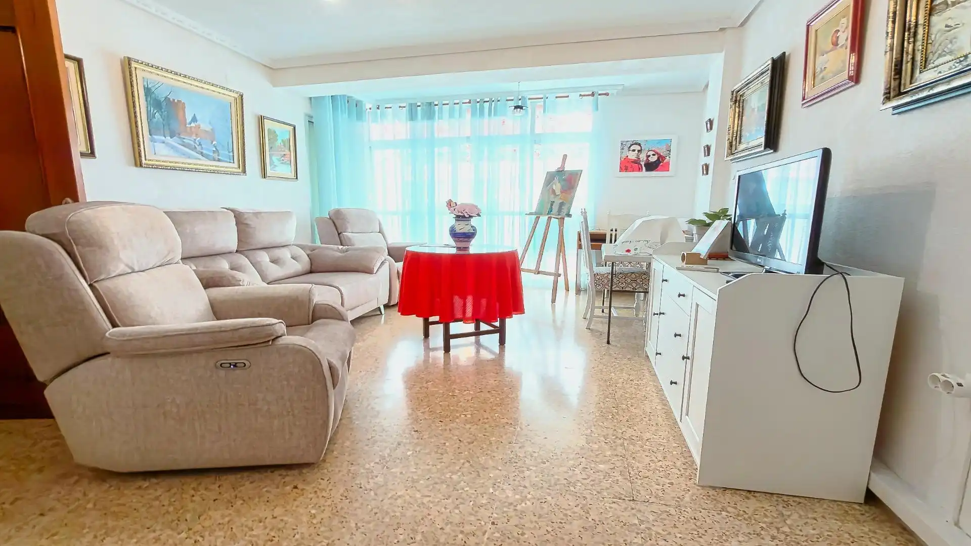 Living room of Flat for sale in Benidorm  with Air Conditioner