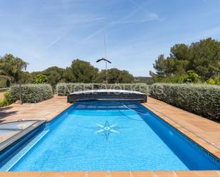Swimming pool of House or chalet for sale in La Riera de Gaià  with Air Conditioner, Terrace and Swimming Pool