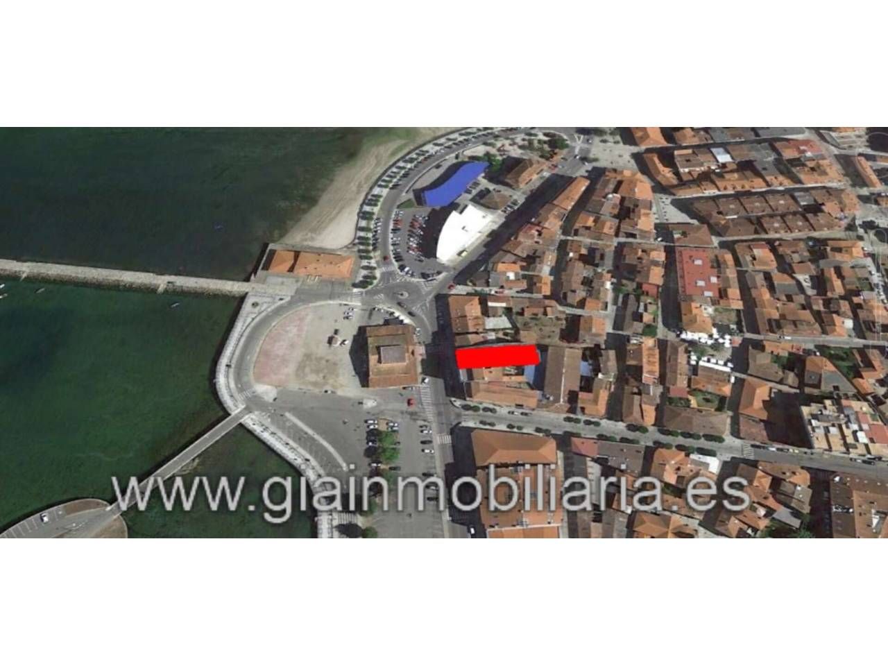 Vista exterior de Edificio en venta en Cambados