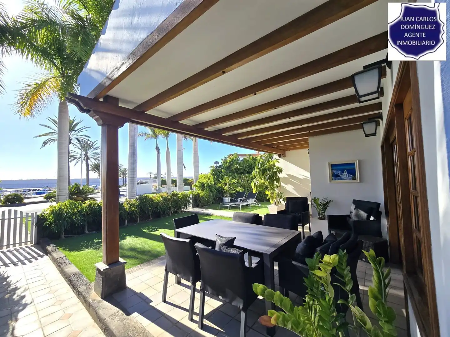 Terraza de Casa o chalet de alquiler en San Bartolomé de Tirajana con Aire acondicionado, Jardín privado y Terraza