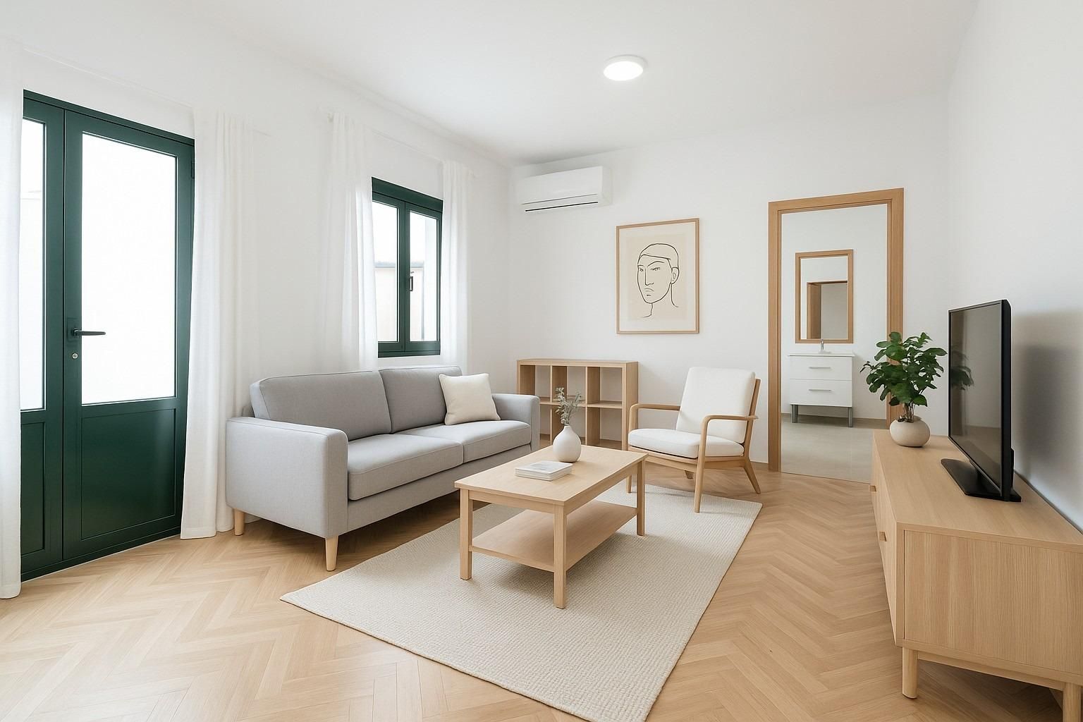 Living room of House or chalet for sale in Burguillos  with Air Conditioner, Heating and Storage room