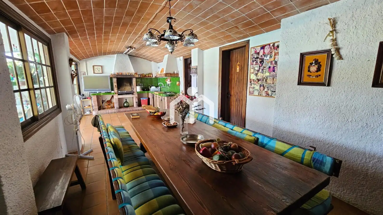 Comedor de Casa o chalet en venta en Teià con Calefacción, Terraza y Trastero