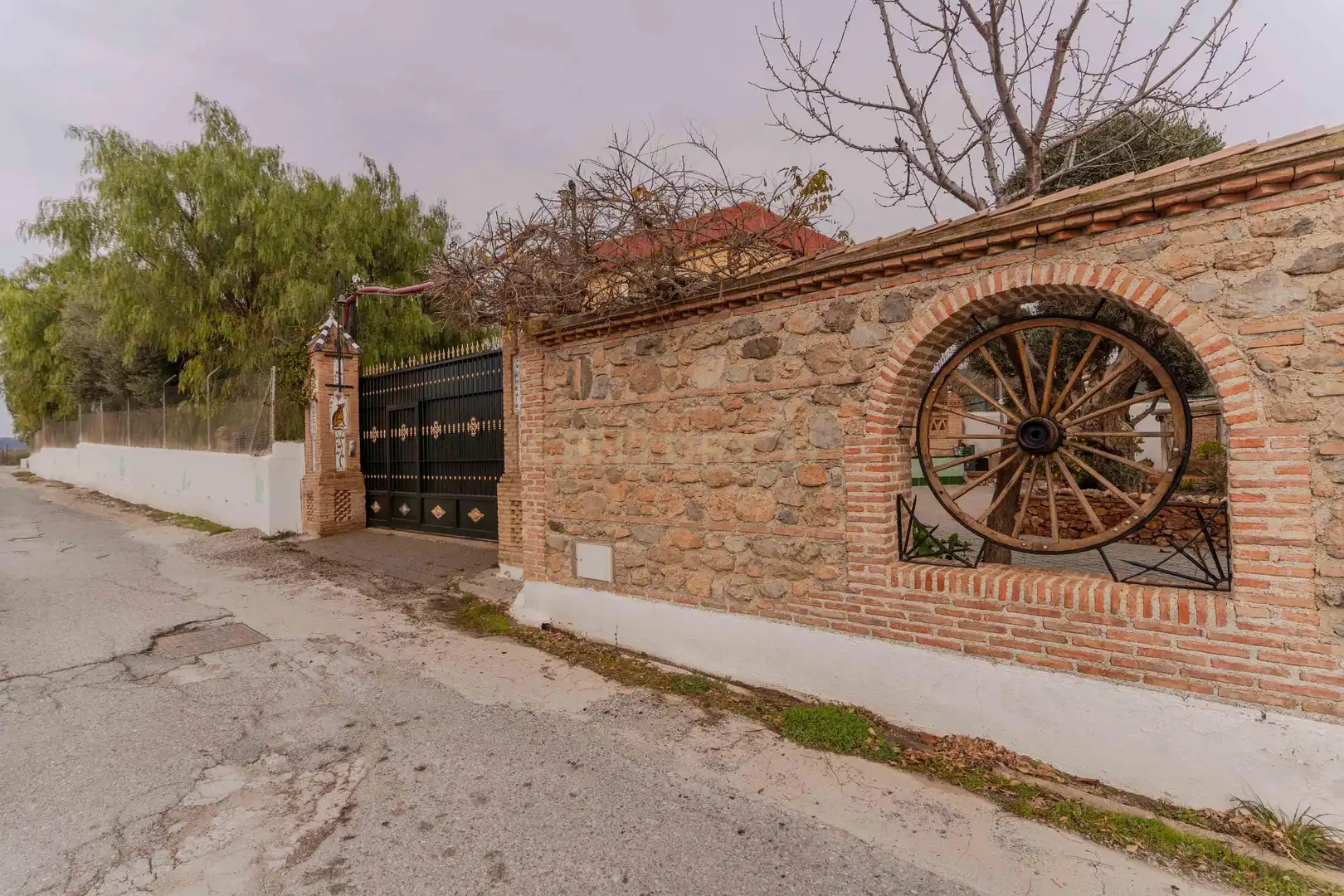 Vista exterior de Casa o chalet en venta en Dúrcal con Jardín privado
