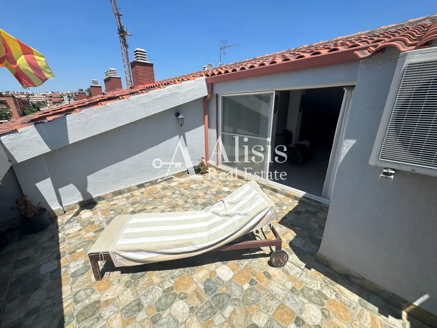 Terrassa de Casa adosada de lloguer en Rubí amb Calefacció, Jardí privat i Balcó