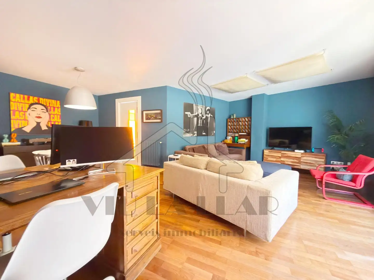Living room of Flat for sale in Mataró  with Heating