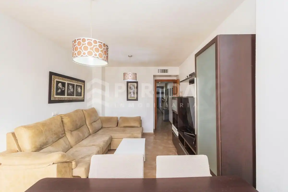 Living room of Attic for sale in Roquetas de Mar  with Air Conditioner and Terrace