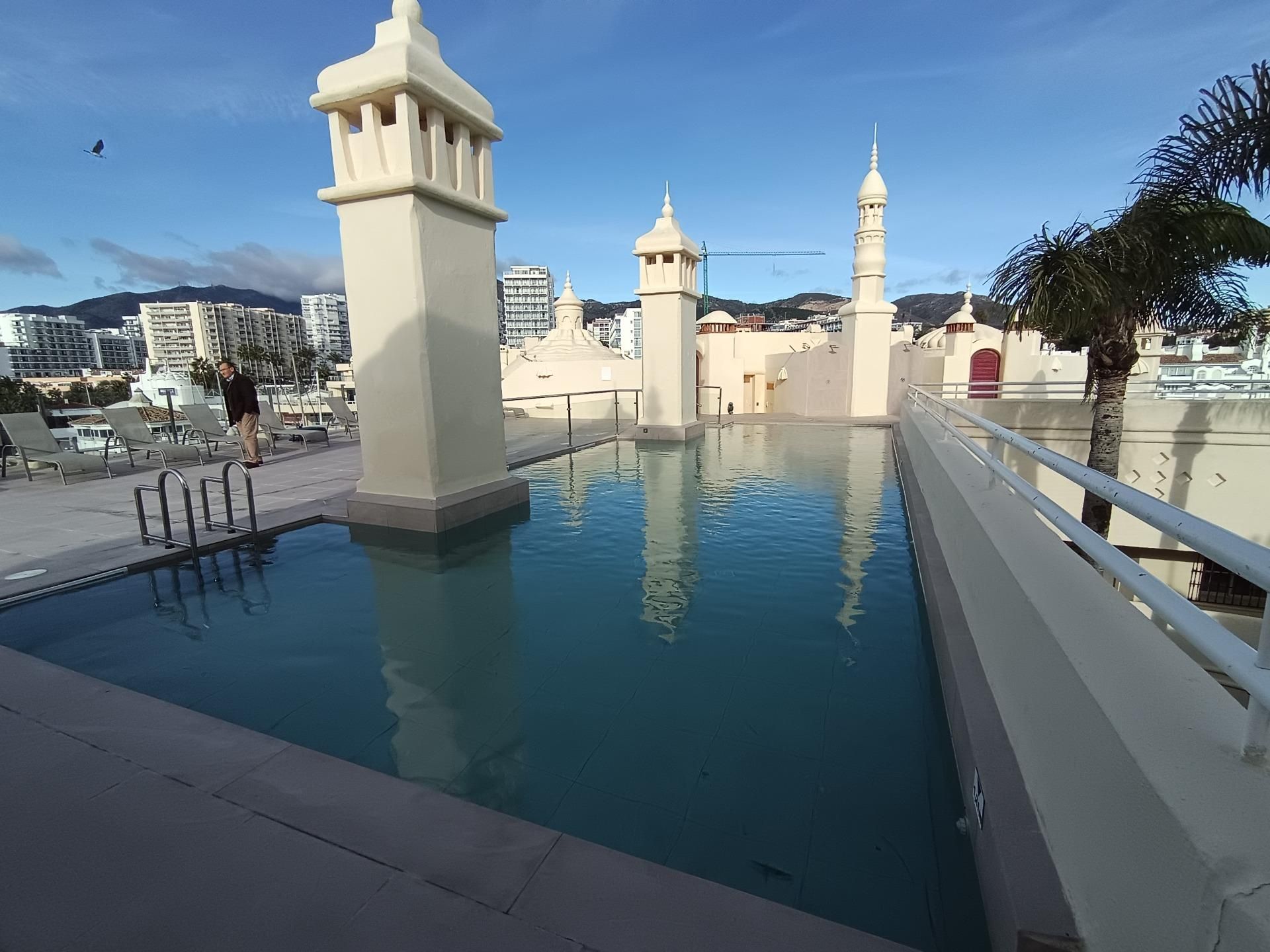 Piscina de Estudi en venda en Benalmádena amb Aire condicionat, Jardí privat i Terrassa