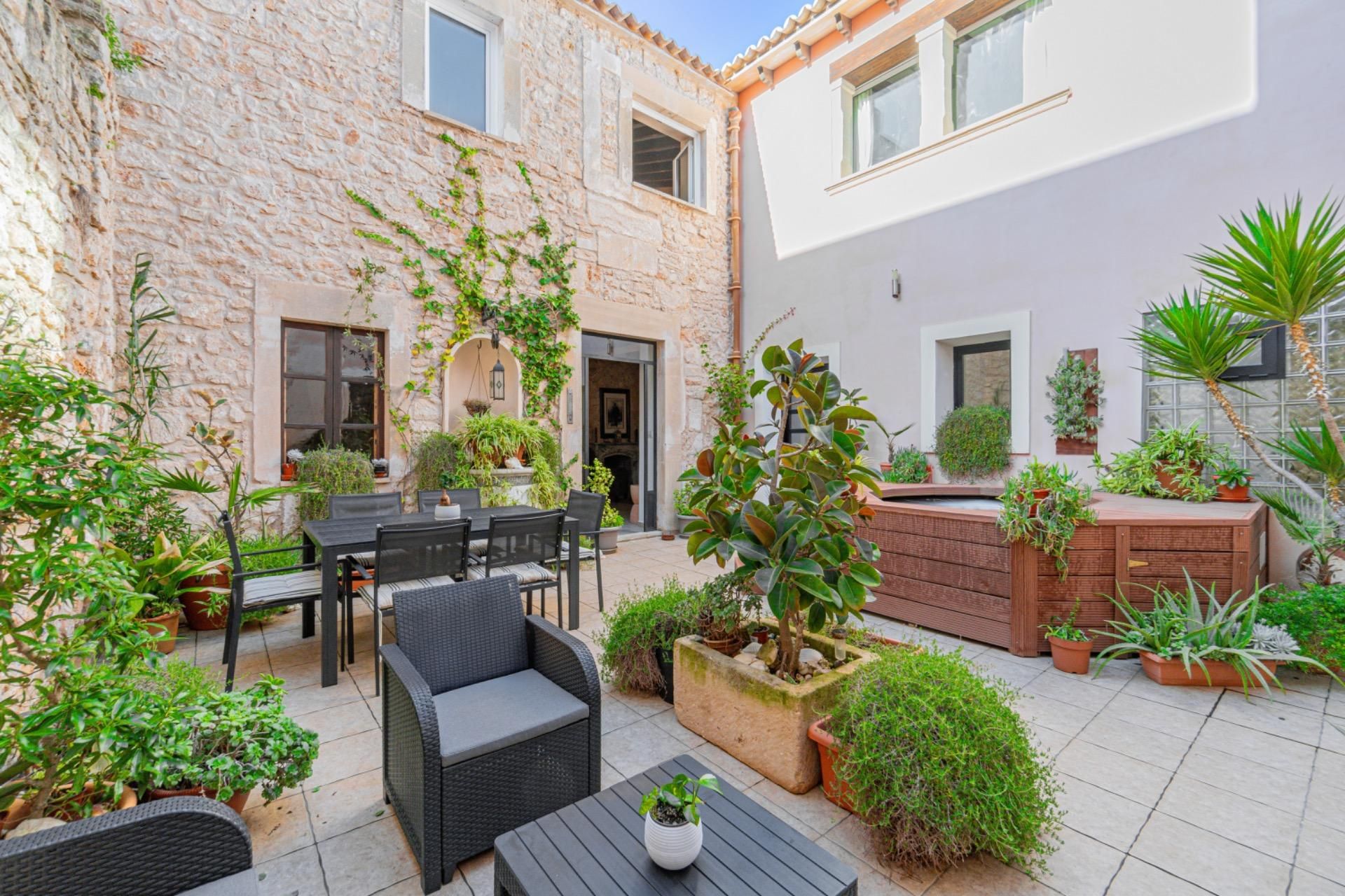 Terrassa de Casa adosada en venda en Santanyí amb Calefacció, Jardí privat i Terrassa