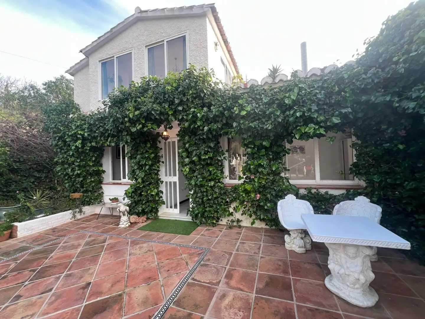 Terrace of Houses for rent in Mijas  with Private garden, Terrace and Swimming Pool