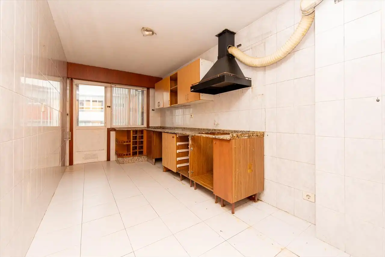 Cocina de Piso en venta en A Coruña Capital  con Terraza