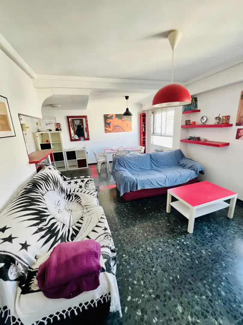 Sala de estar de Piso en venta en Zaragoza con Calefacción, Amueblado y Horno