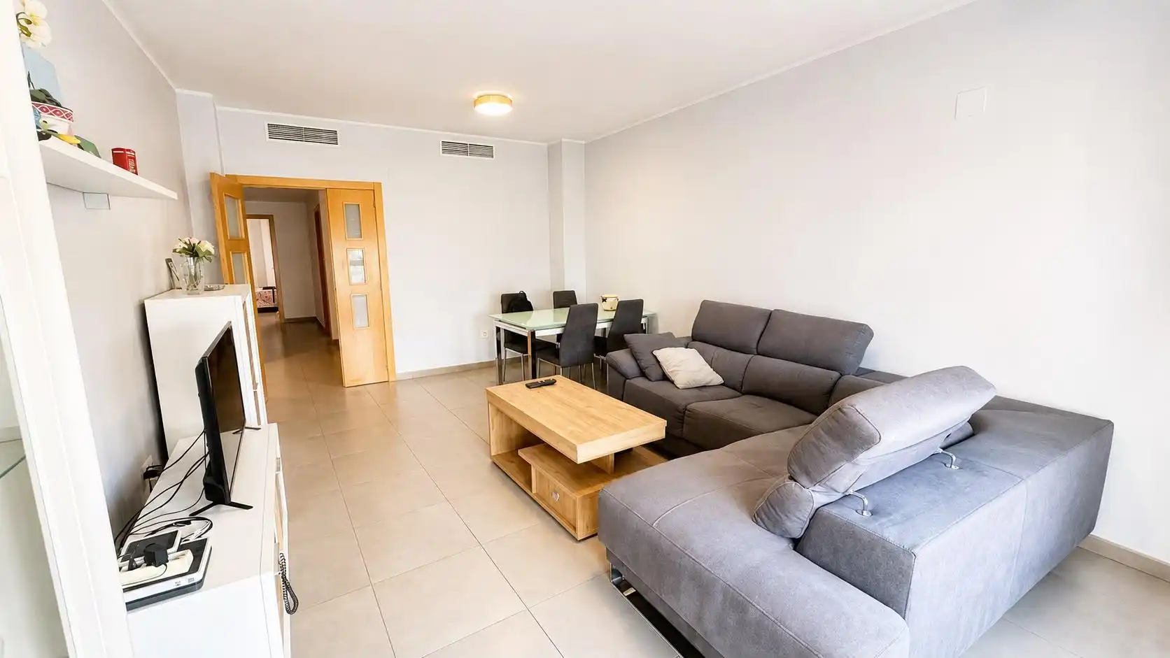 Sala de estar de Piso en venta en Valencia con Aire acondicionado y Calefacción