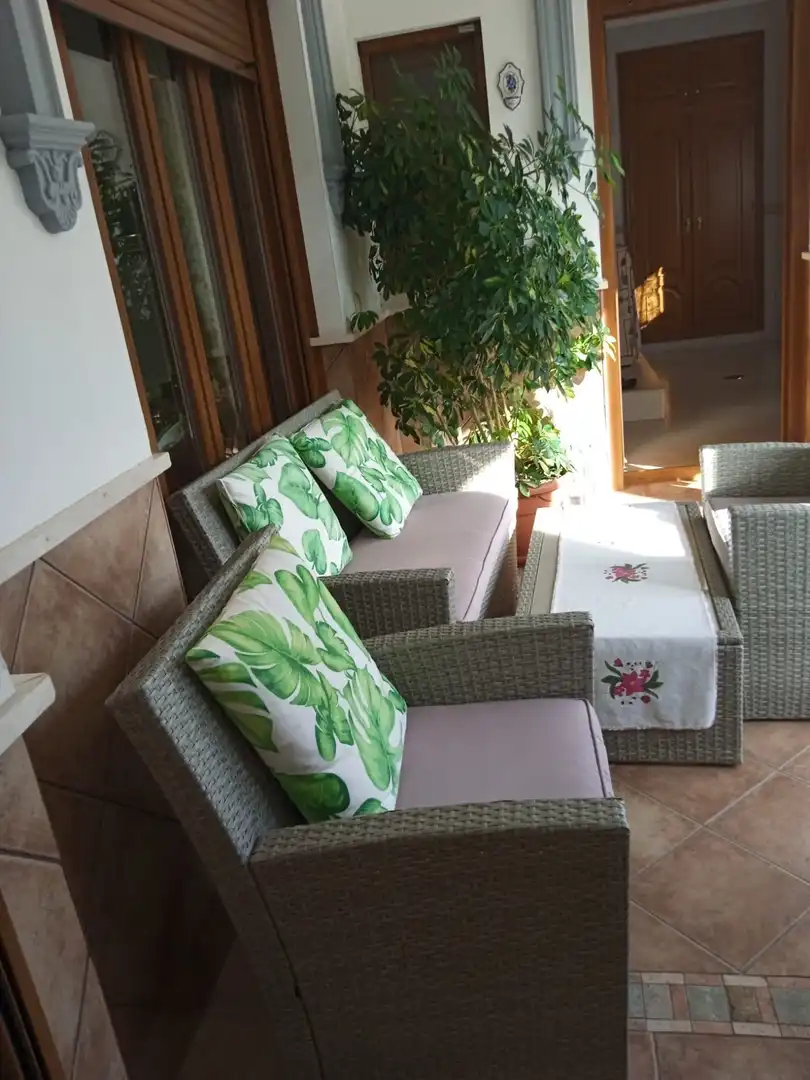 Terraza de Casa o chalet en venta en Cuevas del Becerro con Aire acondicionado, Calefacción y Jardín privado