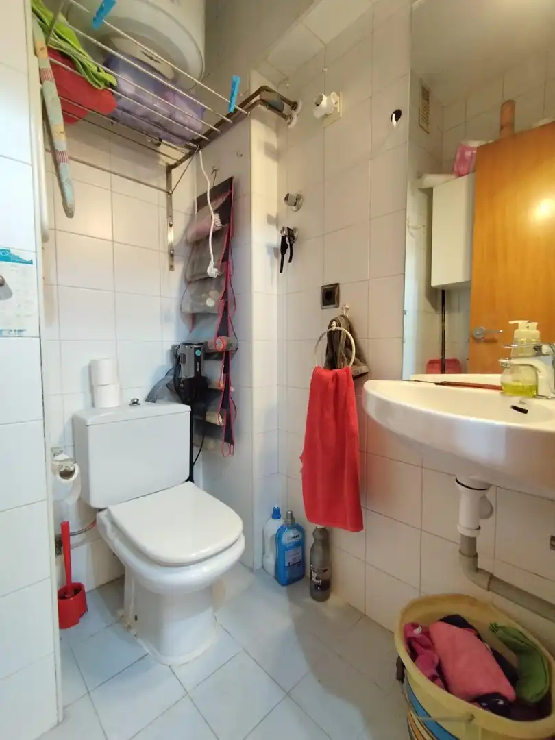 Bany de Apartament de lloguer en Murcia amb Aire condicionat, Calefacció i Parquet