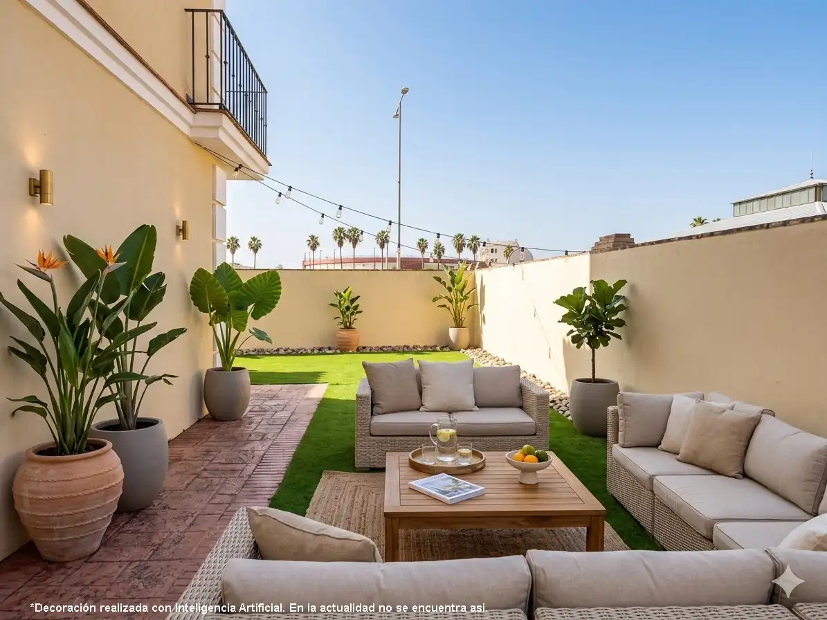 Terraza de Casa o chalet en venta en Espartinas con Aire acondicionado, Jardín privado y Terraza