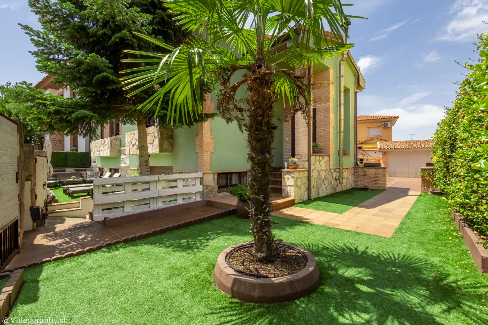 Jardín de Casa adosada en venta en San Martín de Valdeiglesias con Aire acondicionado, Calefacción y Jardín privado