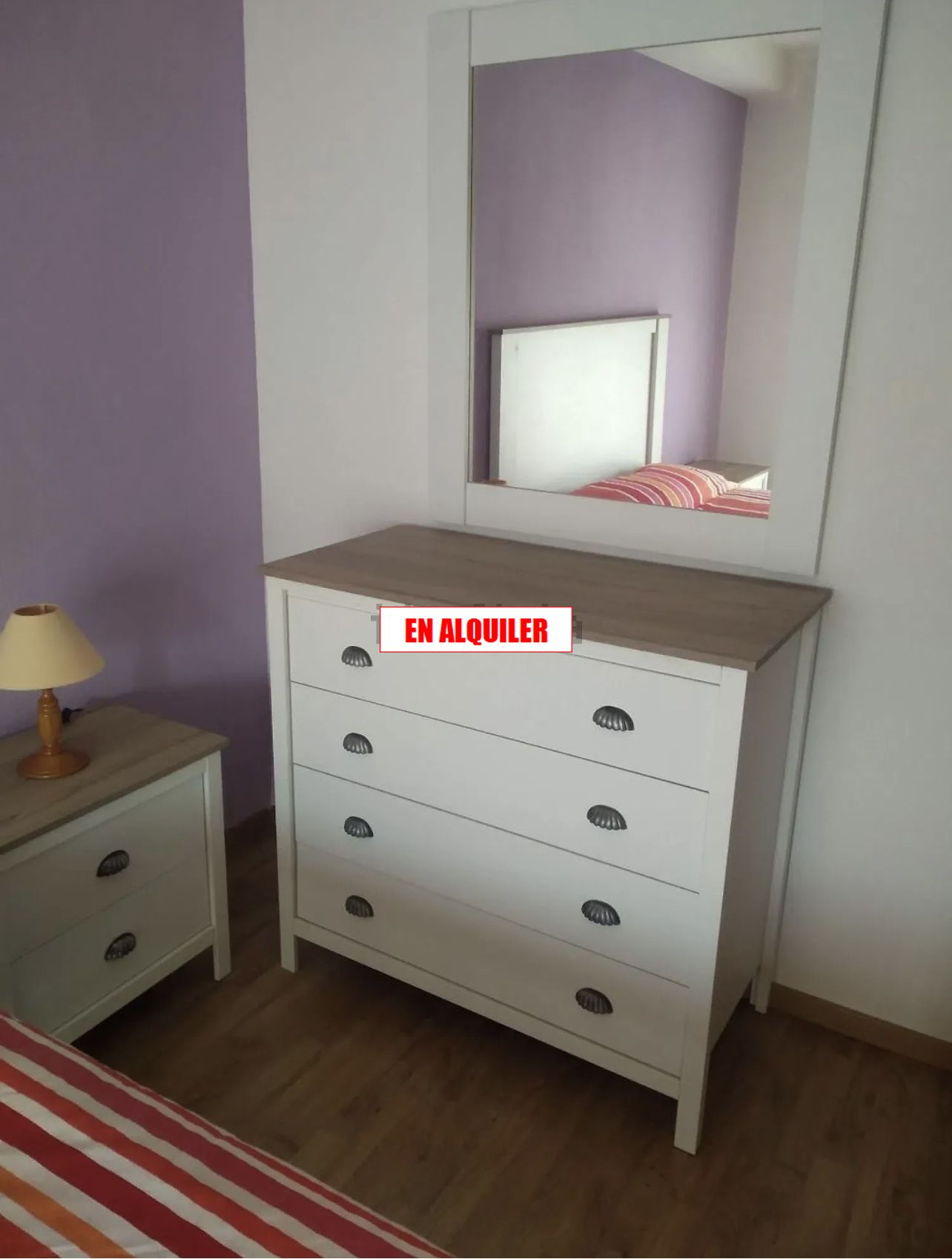 Bedroom of Flat to rent in Ciudad Real Capital  with Heating and Furnished