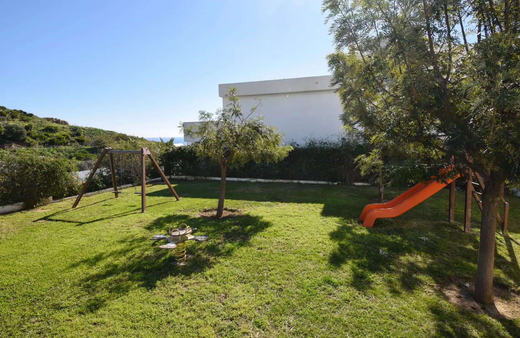 Jardí de Apartament en venda en Benalmádena amb Aire condicionat, Terrassa i Moblat