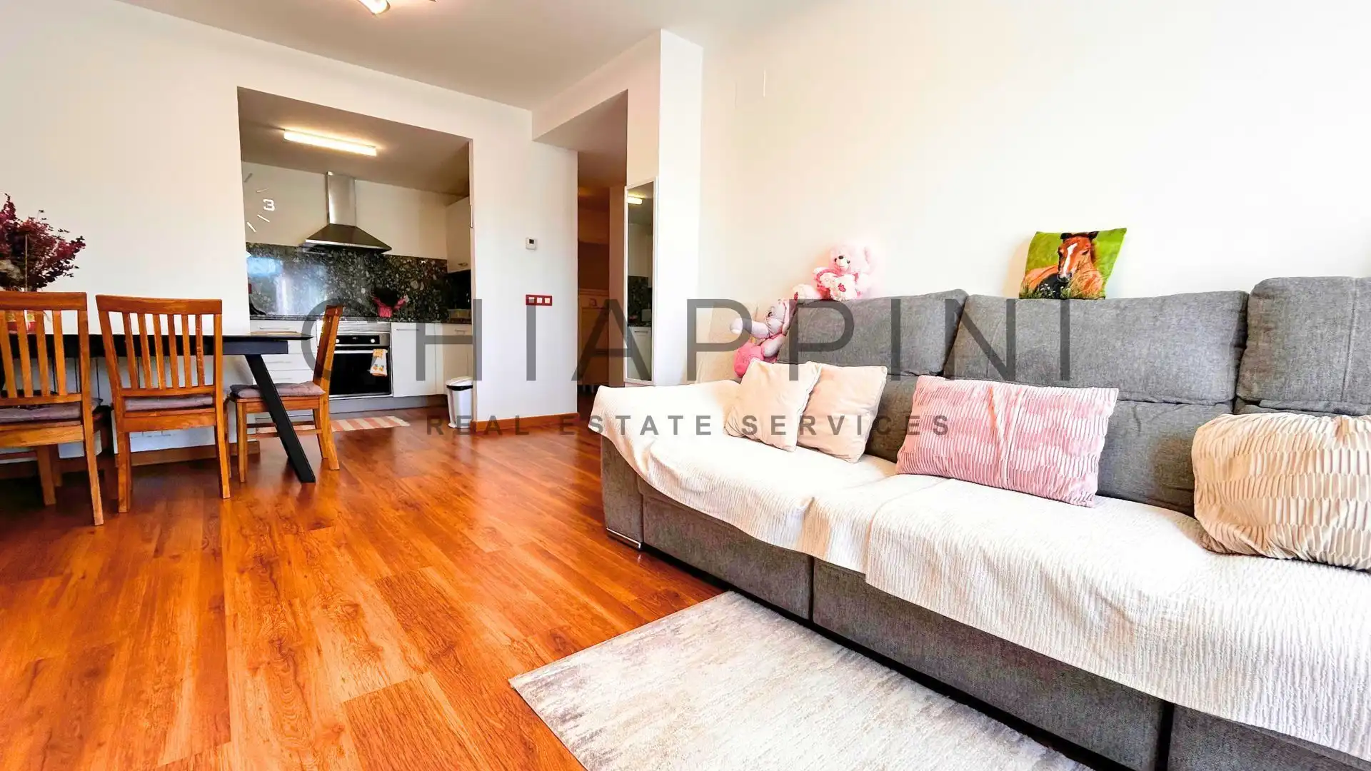 Sala d'estar de Apartament en venda en Palafrugell amb Calefacció i Terrassa